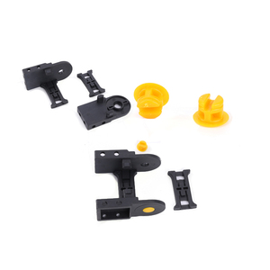 Cadena portacables de nailon plástico serie 35, totalmente cerrada, flexible, para gestión de cables en herramientas, sin ruido. - Product Image 1
