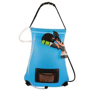 Échantillon gratuit – Pompe à pression portable 20L pour douche solaire, certifiée BSCI, idéale pour les sports de plein air, les voyages et la randonnée - Product Image 2