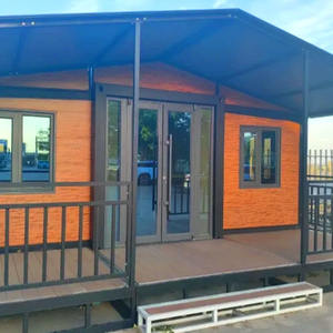 Maison préfabriquée de luxe moderne de 40 pieds, modulaire, pliable et extensible, type conteneur maritime 20 pieds, en vente - Product Image 1