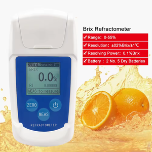 Sugar meter fruta doçura <span class=keywords><strong>tester</strong></span> melão açúcar concentração contagem brix meter refratômetro - Product Image 2