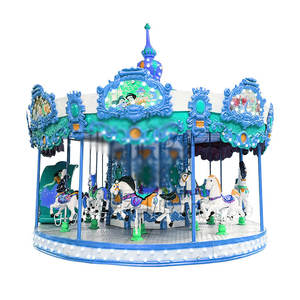 Carrusel de atracciones para niños de 24 asientos, carrusel de atracciones para atracciones, carrusel Merry Go Round a la venta - Product Image 1