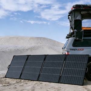 400W 40V Portable <b>Foldable</b> Monocrystalline <b>Solar</b> High Efficiency for Camping Power Station - Product Image 2