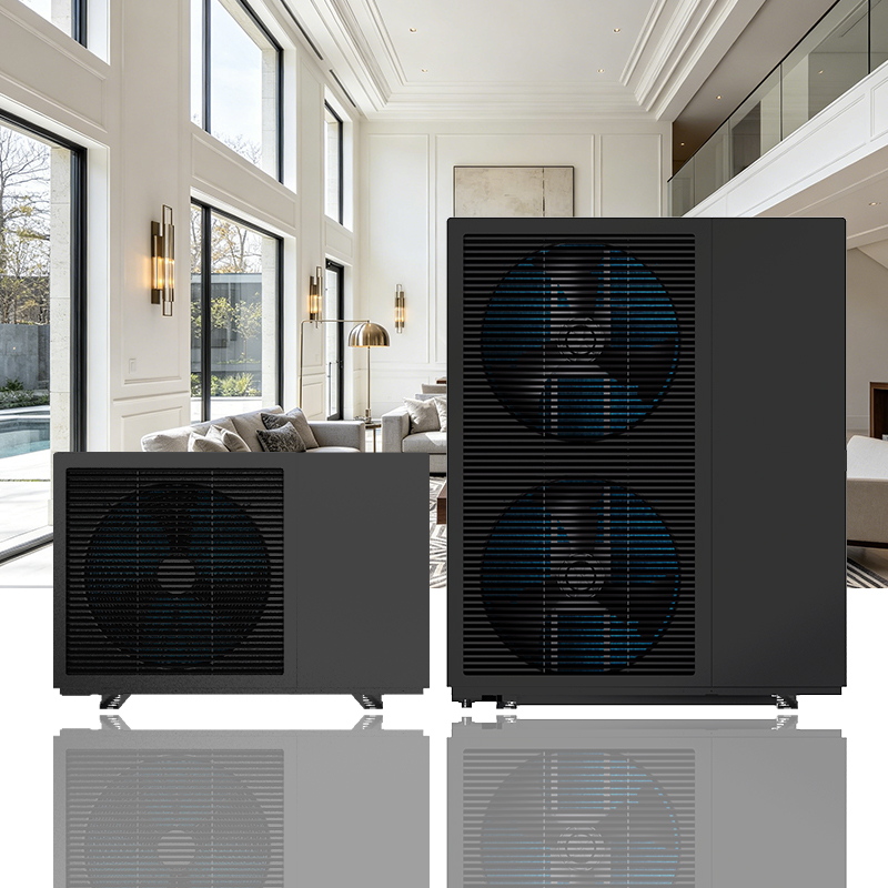 5G WIFI R290 Air Source Heat Pump Water Heater A+++ Smart Control System Tankless Stainless Steel App-Controlled