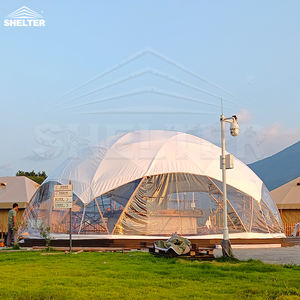 Al Aire Libre de lujo domos Igloo Glamping PVC Cúpula Casa Giodésico Cúpula Geodésica Carpas para Eventos - Product Image 2