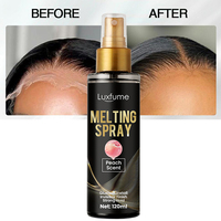 Luxfume Colle en Spray pour Perruques, Vente en Gros, Colle Ultra Fixation pour Lace Front, Spray Fondant