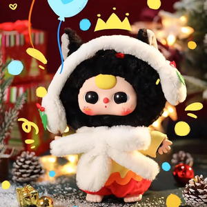 Original Baby Three 400% Série Noël Boîte Mystère Surprise Figurine Visage en Vinyle Jouet Tendance Fille Cadeau de Noël - Product Image 4