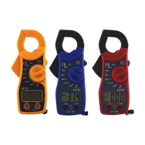 Pinza Amperimétrica Digital MT87 para Medir Voltaje y Corriente CA, Resistencia y Amperohmios, Sin Contacto, Profesional, para Mantenimiento - Product Image 1