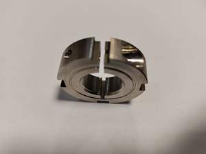 Din 705 32Mm aluminium montable fabrication 8Mm <span class=keywords><strong>carré</strong></span> acier vis <span class=keywords><strong>de</strong></span> réglage colliers en acier inoxydable avec pince 3/4 moteur <span class=keywords><strong>collier</strong></span> d'arbre fendu - Product Image 6