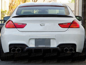 Lame de pare-choc arrière en FIBER de carbone, accessoire de voiture, <span class=keywords><strong>BMW</strong></span> série 6 <span class=keywords><strong>F06</strong></span> F12 F13 2011 2016 <span class=keywords><strong>640</strong></span>, 650 - Product Image 2