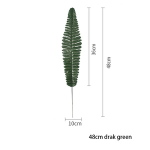 Factory Sale Silk boston Fern Plant <strong>Wall</strong> <strong>Decoration</strong> Green <strong>Leaves</strong> Artificial Fern - Product Image 5