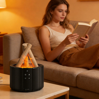 Petits appareils électroménagers en dropshipping : Diffuseur de parfum flamme avec télécommande pour voiture et maison