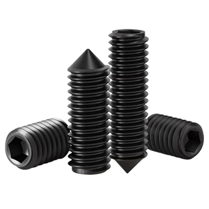 Vis à six pans creux en acier allié ultra-résistant de qualité 12.9, pointe forgée, traitement thermique renforcé et antidérapant - Product Image 2
