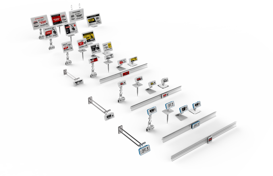 Esl Installation Accessories Price Tag Fixtures Label Accessory Esl ...