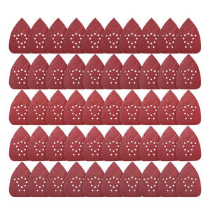 5-1/4 "X <span class=keywords><strong>3</strong></span>-<span class=keywords><strong>3</strong></span>/4" fare zımpara zımpara detay zımpara pedleri kanca döngü 60-220Grit zımpara diskleri - Product Image 1