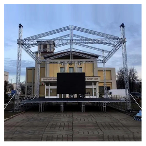 Truss de iluminación de aluminio para exteriores Truss Stage con techo arqueado para espectáculos de eventos de exposición de conciertos - Product Image 5