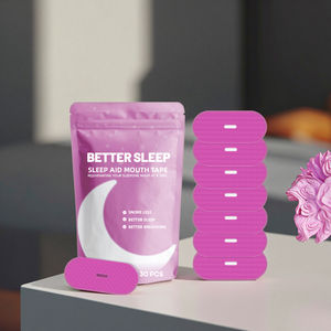 واقي فم من القطن غير المنسوج والسباندكس لتخفيف الشخير ومضاد لصرير الأسنان - مضاد للحساسية ومهيج للأكسجين ومريح ومضاد للشخير - Product Image 3