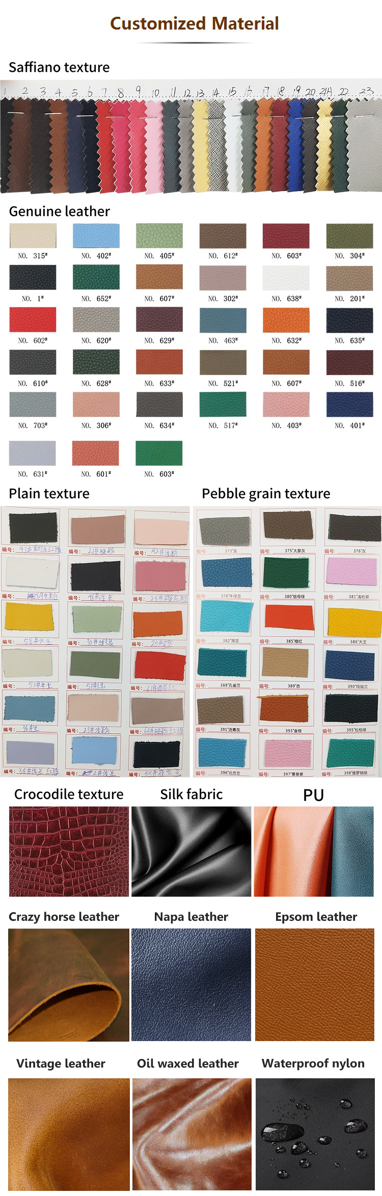 Couleurs personnalisées