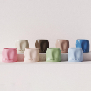Contenitore per Candele in Ceramica Vuoto di Alta Qualità C&H, Fatto a Mano con Logo Inciso Personalizzato - Product Image 5