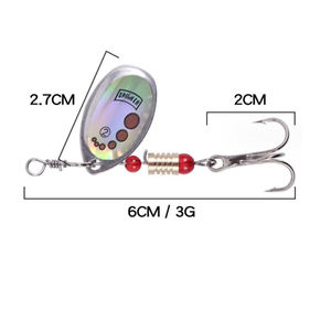 Spinner Bait 3.2 ~ 3.8g Appâts de pêche artificiels - Product Image 3