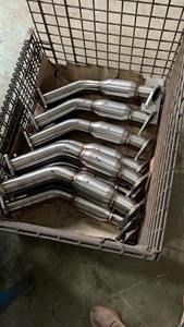 Nieuwe RVS 304 uitlaat downpipe voor Infiniti Q50 16-2020 3.0TT Redsport AWD RWD uitlaat headers - Product Image 5