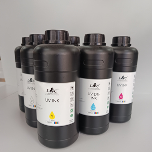 UV bù đắp Mực in LED UV mực cho xp600 i3200 L1800 L805 dx5 DX7 in trên kim loại thủy tinh gỗ flexo UV mực - Product Image 3