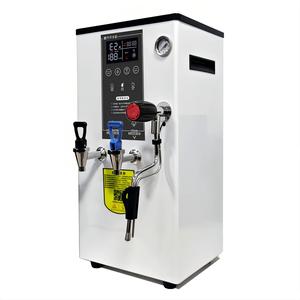 Erogatore di Acqua Calda e Fredda con Display LCD e <span class=keywords><strong>Montalatte</strong></span> a Vapore, Capacità 35L/h, Ideale per Bar - Product Image 2