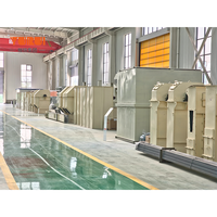 Planta de Producción Automática de Polvo de Yeso con Control PLC, Máquinas de Alta Capacidad