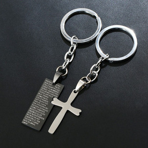 Caliente, de moda, nuevo llavero de metal coche llave anillo Christian colgante para <span class=keywords><strong>amigo</strong></span> regalo venta al por mayor - Product Image 5