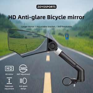 Zoyosports Gương chiếu hậu xe đạp chống chói HD Gương Xe Đạp Điều chỉnh xoay 360 ° cho xe máy xe tay ga đường trường MTB - Product Image 3