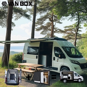 Slide In Camper Van Box Mobile Disposition Mercedes 4x4 <span class=keywords><strong>Sprinter</strong></span> Heavy Duty Avec Pop Up Furniture Kit - Product Image 1