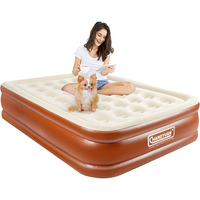 Matelas gonflable de luxe pour couple avec pompe auto-matelas gonflable 5 en 1 pour canapé-lit gonflable