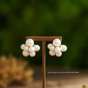 Boucles d'oreilles en perles, catégorie de produit E350-E200-0046G - Product Image 3
