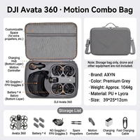 Étui de transport pour drone Avata 360, étanche, rigide en EVA, léger, résistant aux chocs, durable, sac à bandoulière, portable, pour voyage