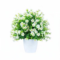 Décoration Topiaire Ensembles Royaux Décorations Suspendues en Plastique Champagne Runner Eucalyptus IFG Dahlia Mousse Florale pour Fleurs Artificielles
