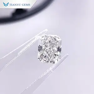 Tianyu Gems Wholesale Diamant Lab Created Made Cvd Radiant Cut 3ct H SI1EXホワイトルーズIGI認定ダイヤモンドラボ栽培