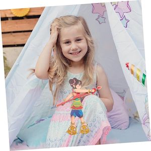 Kit <span class=keywords><strong>de</strong></span> sombras tradicionales, juguete <span class=keywords><strong>de</strong></span> espectáculo <span class=keywords><strong>de</strong></span> marionetas DIY para niño, niña, adultos, Educación Temprana, actividades familiares, personajes, accesorio artesanal - Product Image 5