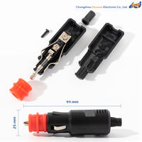 Prise allume-cigare de voiture Huanuo 3-5A 12V 24V avec câble avec prise DC 5.5x2.1mm pour l'alimentation du GPS de voiture DVD
