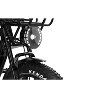 Vélo cargo électrique KOOLUX X9 PRO 20 pouces avec moteur arrière - Cadre en acier, moteur sans balais 250W, autonomie 100-180 km
