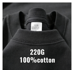 เสื้อยืดผ้าฝ้ายสำหรับผู้ชายเสื้อยืดตามสั่ง100% สไตล์สตรีทแวร์ผลิตได้เยอะ - Product Image 1