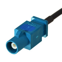 Câble d'antenne GPS universel adaptateur/diviseur Fakra Y pour mise à niveau de l'autoradio BMW VW AUDI BENZ Câble d'antenne autoradio