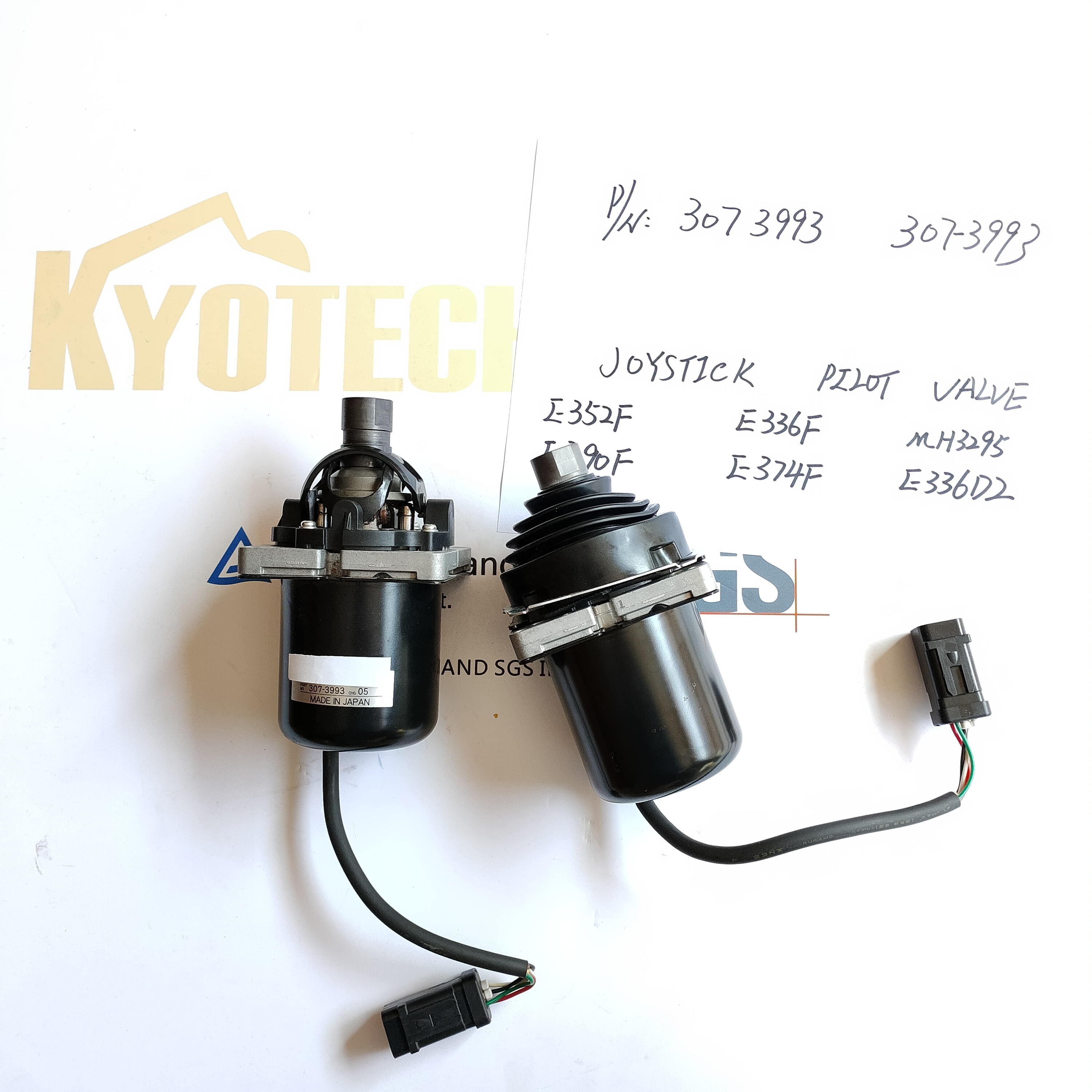 掛軸 307 307-3993 Control Level Joystick Assy for CATERPILLAR Excavators