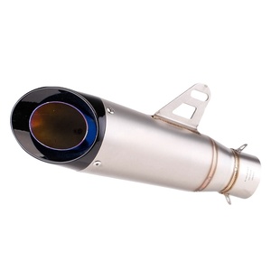 Tubo de Escape, Apto para NINJA400, 650, R3, CFMoto 250SR, Piezas de Modificación de Tubo de Escape, Tubo de Escape con Sección Trasera Inclinada - Product Image 1