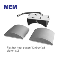Presse à transfert thermique double station TQ-13*9 MEM pour casquettes de baseball, vente en gros, sublimation