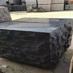 Meilleures ventes, granit noir chinois de haute qualité de la marque Baotong, poli, carré, design moderne pour mur de jardin, garantie 1 an - Product Image 5