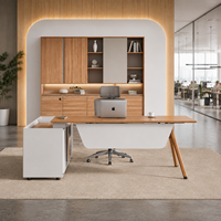 Escritorio Moderno para Oficina, Mueble de Oficina, Escritorio para Computadora con Cajón, Estación de Trabajo, Certificado BIFMA, Personalizable, OEM, Venta al Por Mayor, Comercial