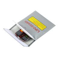 Sac ignifuge professionnel CE pour batterie LiPo, sac de charge anti-explosion, sac de protection en fibre de verre pour le stockage de batteries de drones RC