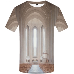 Camiseta Cristiana de Estilo Punk para Hombre con Estampado de <span class=keywords><strong>Arte</strong></span> Abstracto, Talla Grande, Transpirable y Antibolitas - Product Image 3