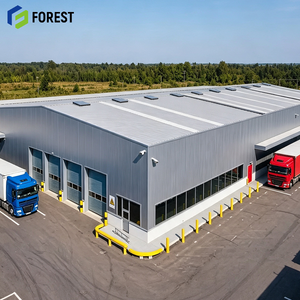 Edificio de Almacenamiento de Carga Industrial Modular de Gran Capacidad, Estructura de Acero de Alta Resistencia, para Parque Logístico de Carga - Product Image 1