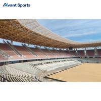 Sièges temporaires Avant Sports pour les événements Oly Football Arena Stadium Grandstand System Design Chaises fixes Sièges de gradin
