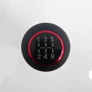 JDM سباق الجلود والعتاد التحول مقبض الألومنيوم الأجزاء الداخلية التلقائي سيارة شيفتر التبعي - Product Image 3